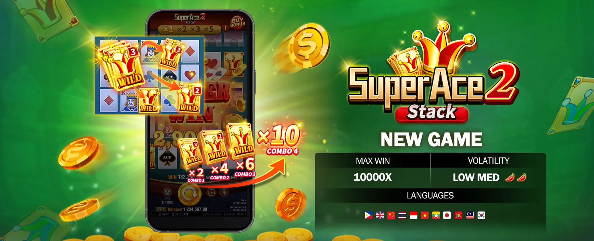 Taya365 App on a mobile phone, showcasing online casino games and sports betting